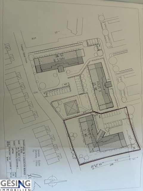 Lageplan Etagenwohnung B�chen