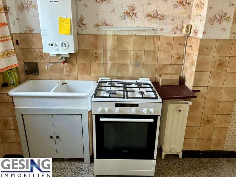 K�che mit Fenster Reihenendhaus M�lln