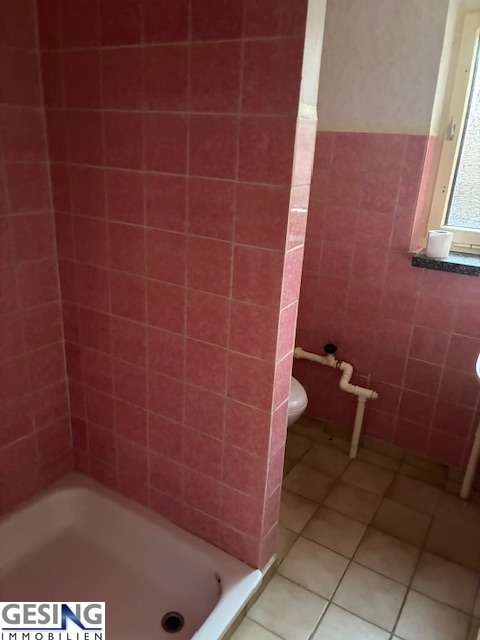 Duschbad mit WC im Keller Einfamilienhaus Zarrentin am Schaalsee
