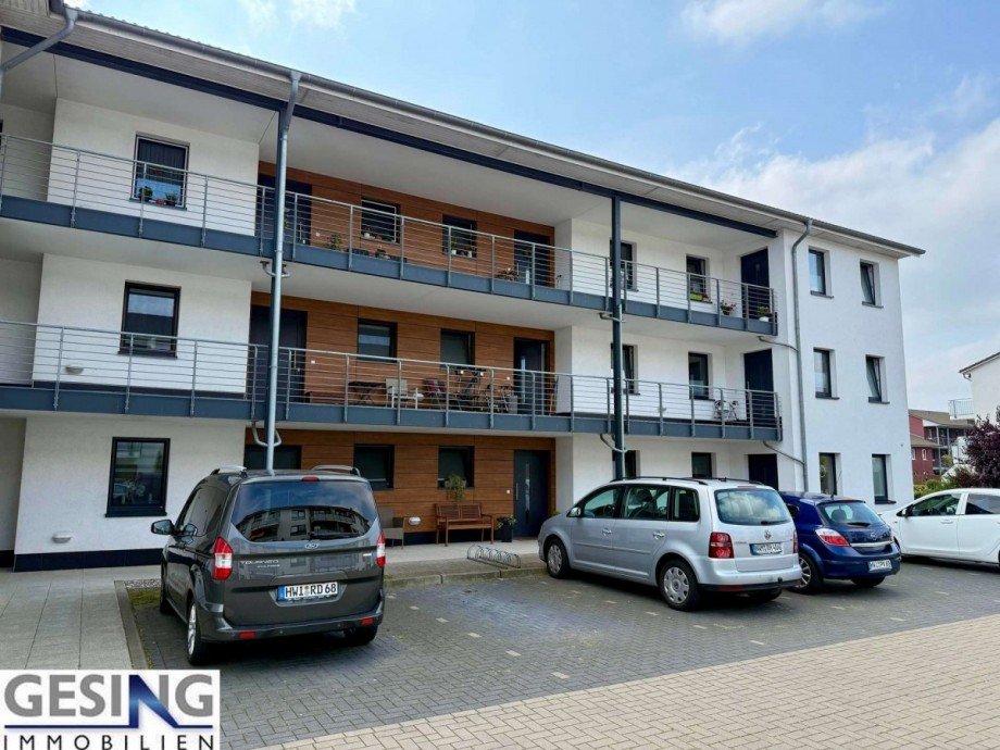 Hausansicht Etagenwohnung Wismar
