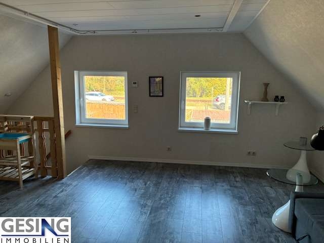 Zugang zum Wohnzimmer im Dachgeschoss Doppelhaush�lfte Zarrentin am Schaalsee