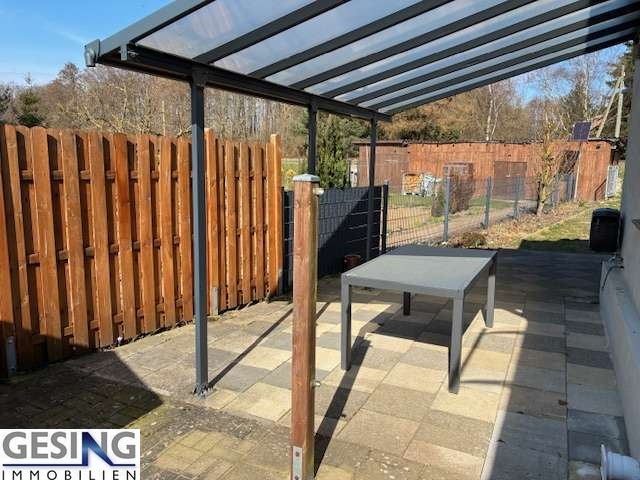 zum Entspannen - sonnige Terrasse Doppelhaush�lfte Zarrentin am Schaalsee