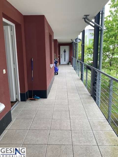 Laubengang und Wohnungseing�nge Wohnung Boizenburg/Elbe