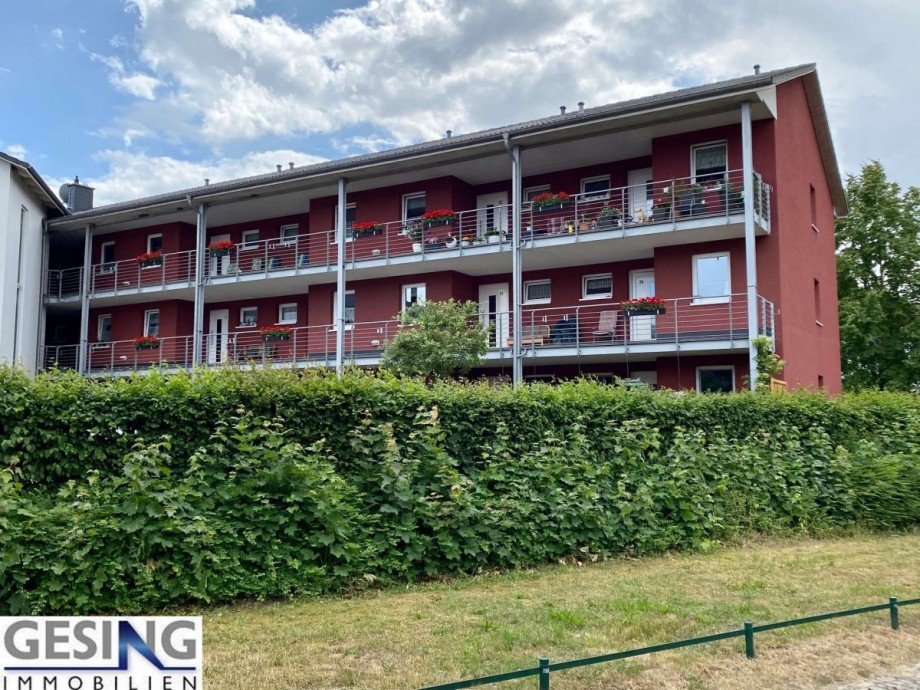 Balkon- und Terrassenansicht Renditeobjekt Wittenburg