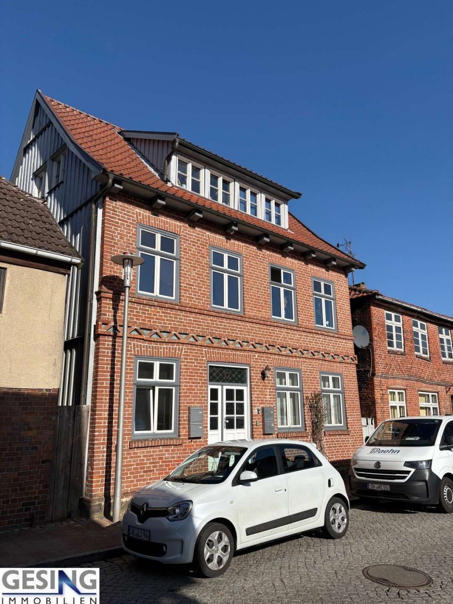 Stra�enansicht Mehrfamilienhaus Wittenburg