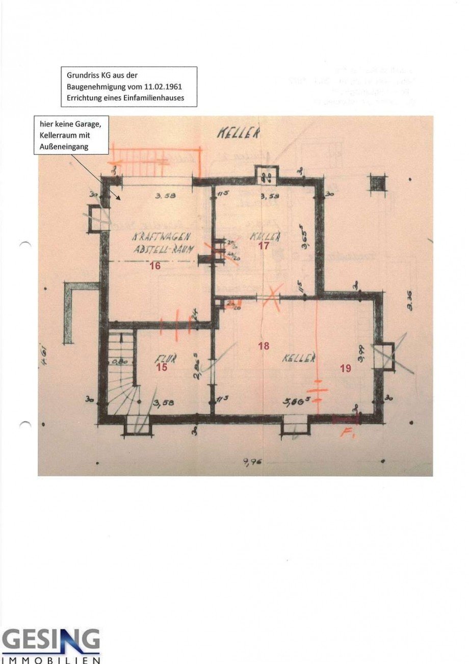 5 Grundriss Keller Einfamilienhaus M�lln