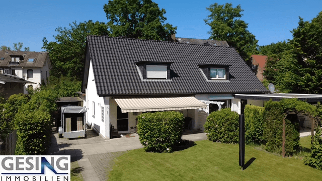 ruhig mit viel Privatsph�re Zweifamilienhaus Wentorf bei Hamburg