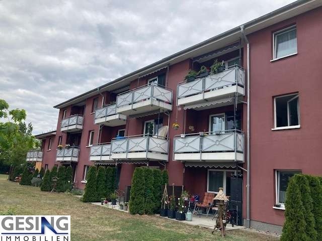 Balkonansicht Wohnung Boizenburg/Elbe