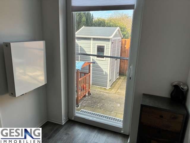 Zugang vom Esszimmer zur Terrasse Doppelhaush�lfte Zarrentin am Schaalsee