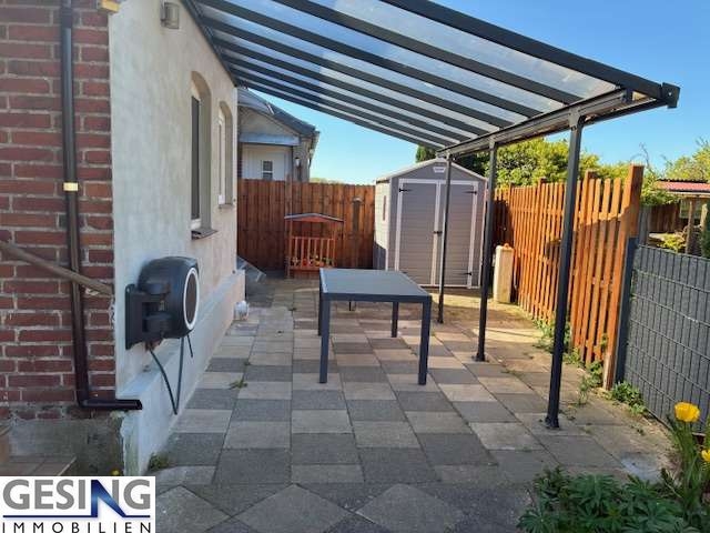�berdachte Terrasse Doppelhaush�lfte Zarrentin am Schaalsee